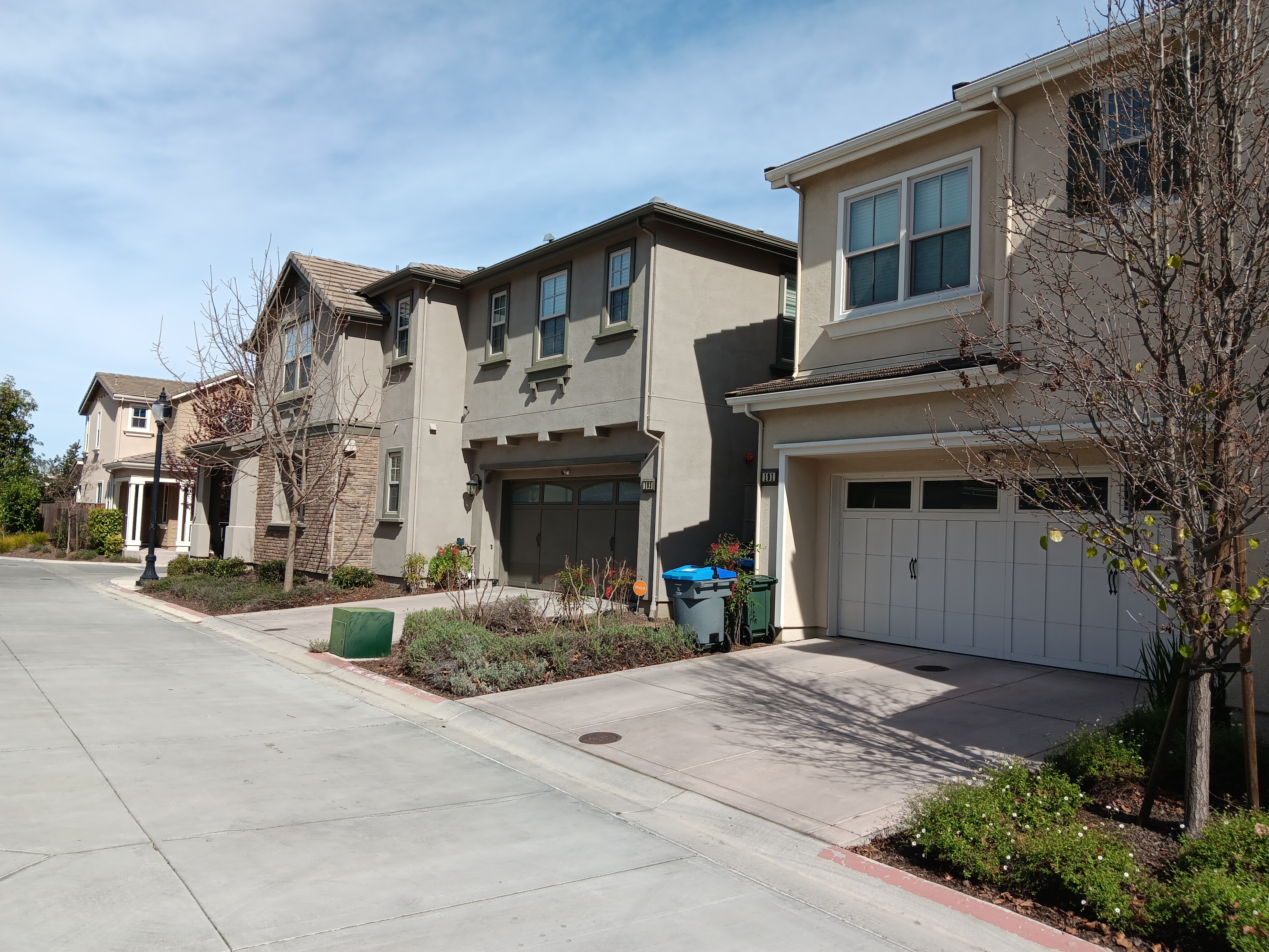 Single-family homes in Mountain View neighborhood