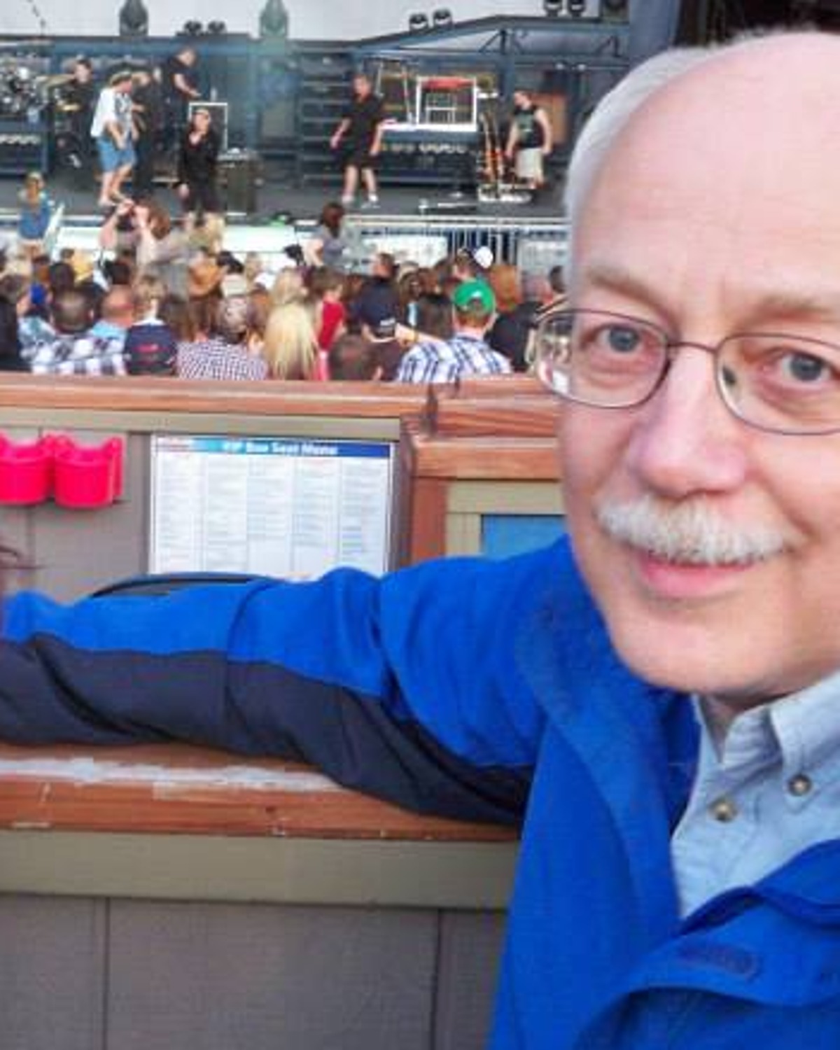 Robert Cox with his wife Iva